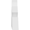 Ekena Millwork Saratoga Architectural Grade PVC Gable Bracket, 48"W x 10"H x 2"D x 4"F, 5/12 Pitch GBP048X10X0204SAR00 - alternate 4